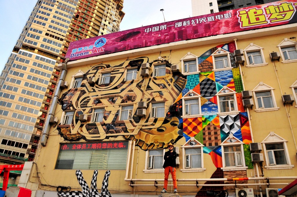 OBIE PLATON, FROM EUROPE TO ASIA NEW MURALS 2014