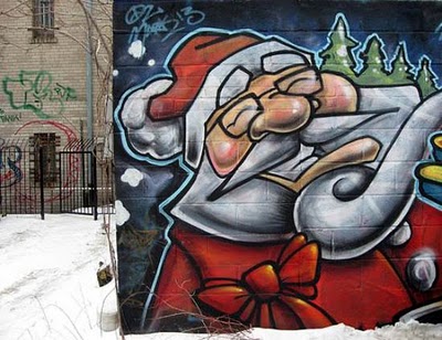 Santa-Claus-Glasses-Graffiti-Street-Art