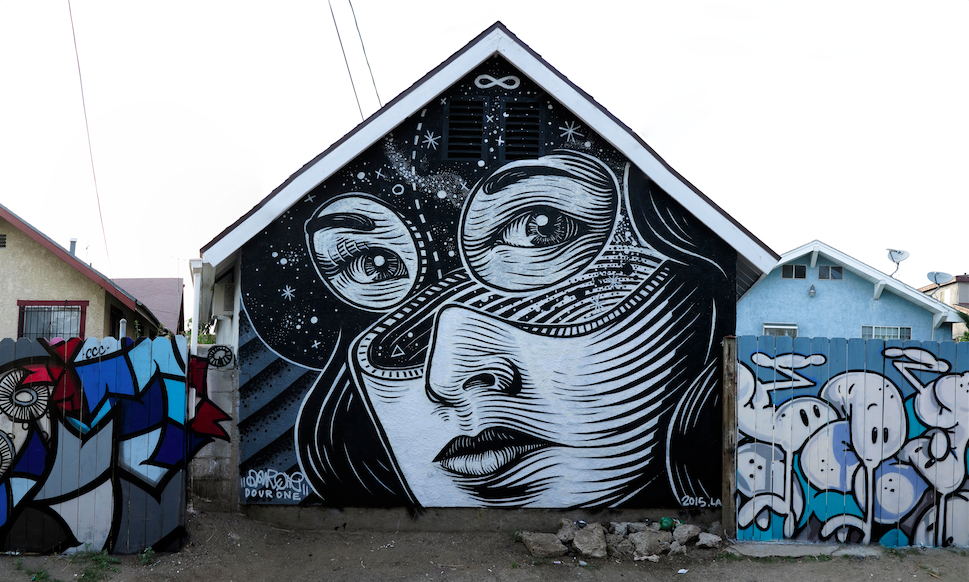 NEW DOURONE’S MURAL IN LOS ANGELES