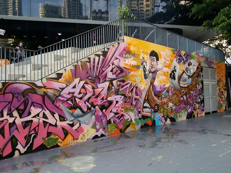 Project Burnerz with Vybe & A lot, in Singapore