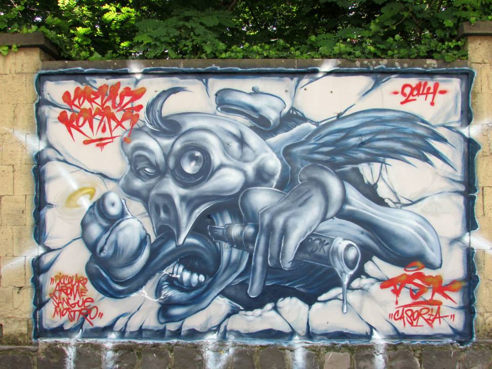 ‘Wonderwall’ Street Art Project in Naples
