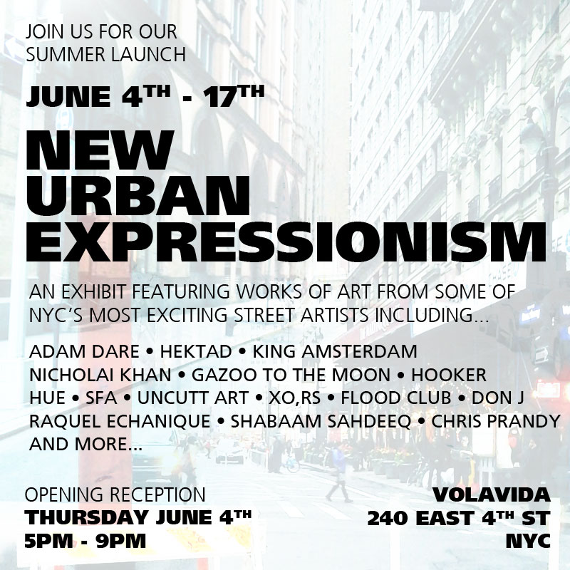 Group Exhibition “New Urban Expressionism” New York, EE.UU