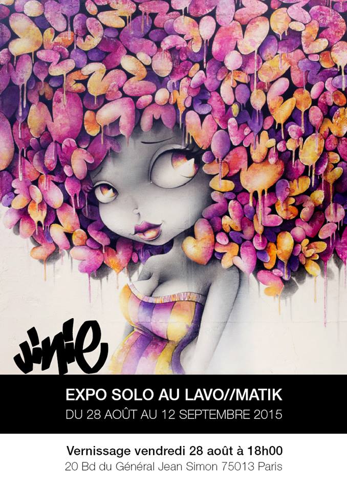 Solo exhibition Vinie, Paris FRANCE