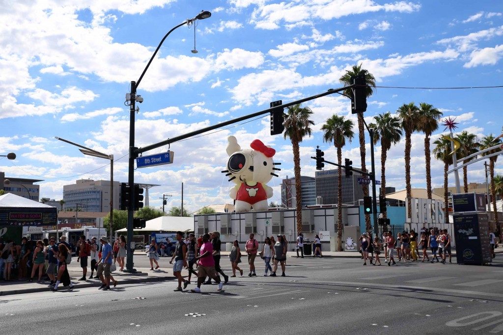 Las Vegas transforms into open-air gallery