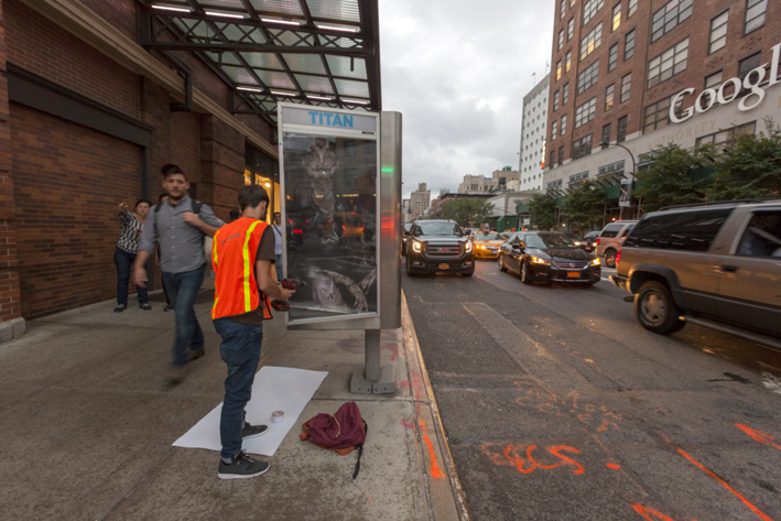 Vermibus in New York – the making of – how to hijack publicity on main Fashion Week spots.