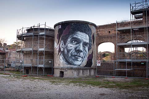 Behind the wall – Frederico Draw’s tribute to Pier Paolo Pasolini