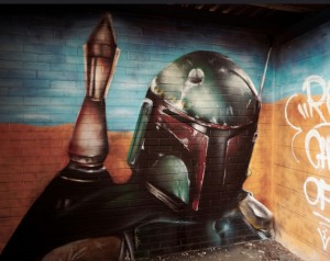Star Wars - Boba Fett - Street Art