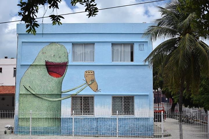 BISSER Festival Concreto - Festival Internacional de Arte Urbana in Fortaleza - Brazil