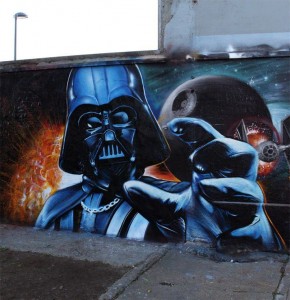 Star Wars - Darth Vader Street Art