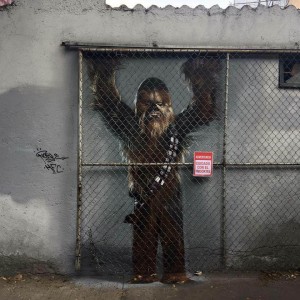 Star Wars - Chewbacca by Street Art Chilango Crew