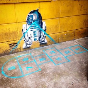 R2-D2 Street Art