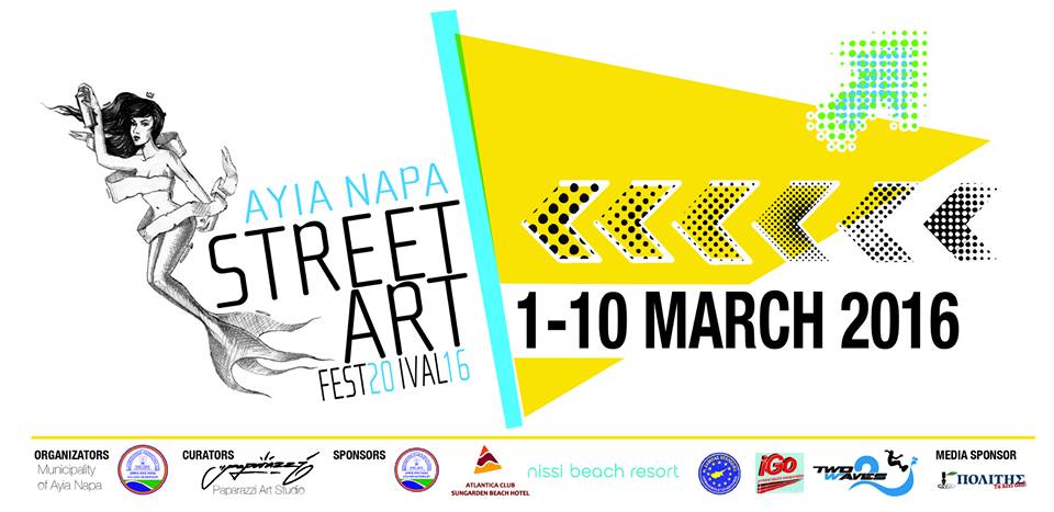 Street Art Festival AYIA NAPA. Chipre