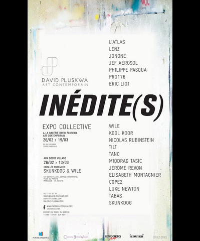 Group exhibition -INÉDITE(S)- Marseilles/France