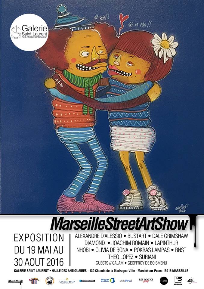 Group exhibition -Marseille Street Art Show #3- Marseille,FRANCE