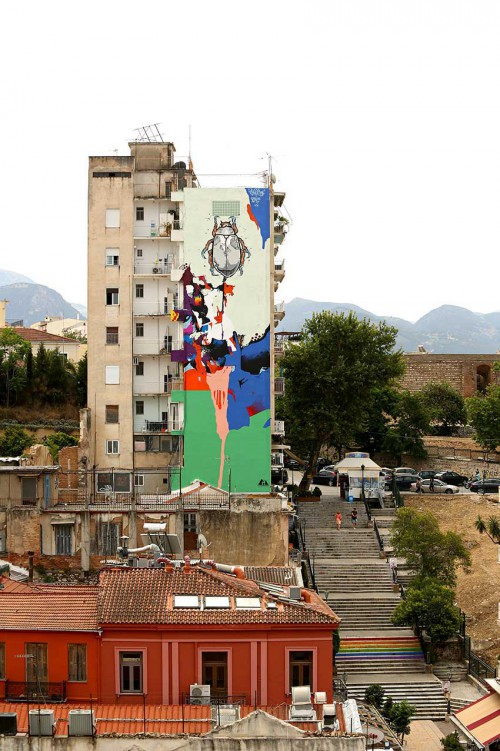 ArtWalk2, Mural by urbanact  & SAME-84