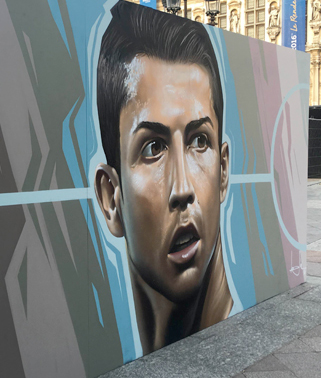 EURO 2016 starts with some Street Art !
