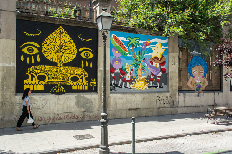 Muros Tabacalera 2016 – Madrid Street Art Project