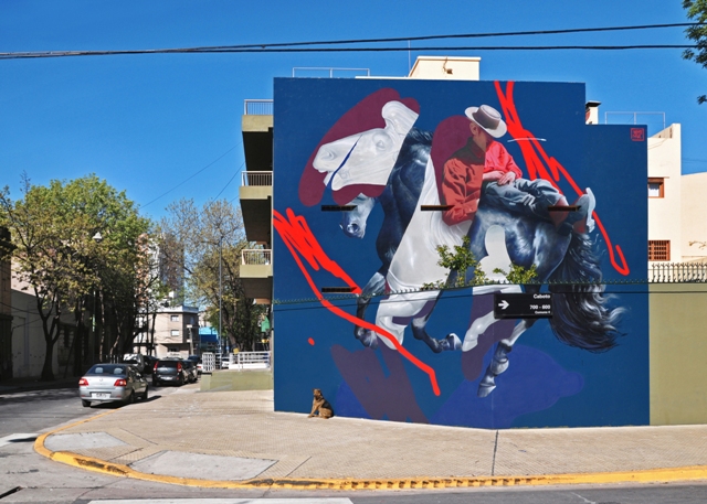 ‘The Pale Horse and its Rider’ Telmo Miel Mural