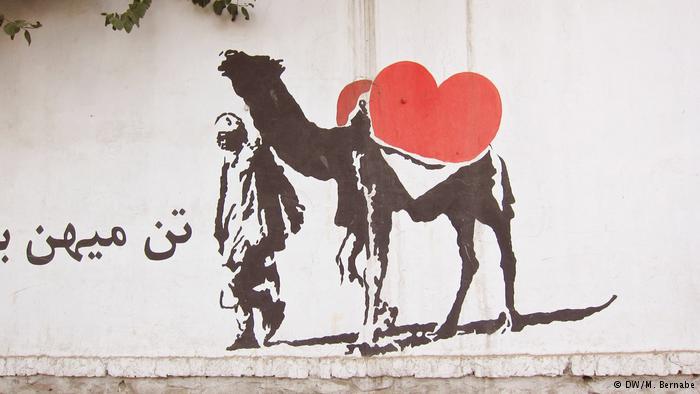 Afghanistan’s own version of ‘Banksy’ takes on Kabul