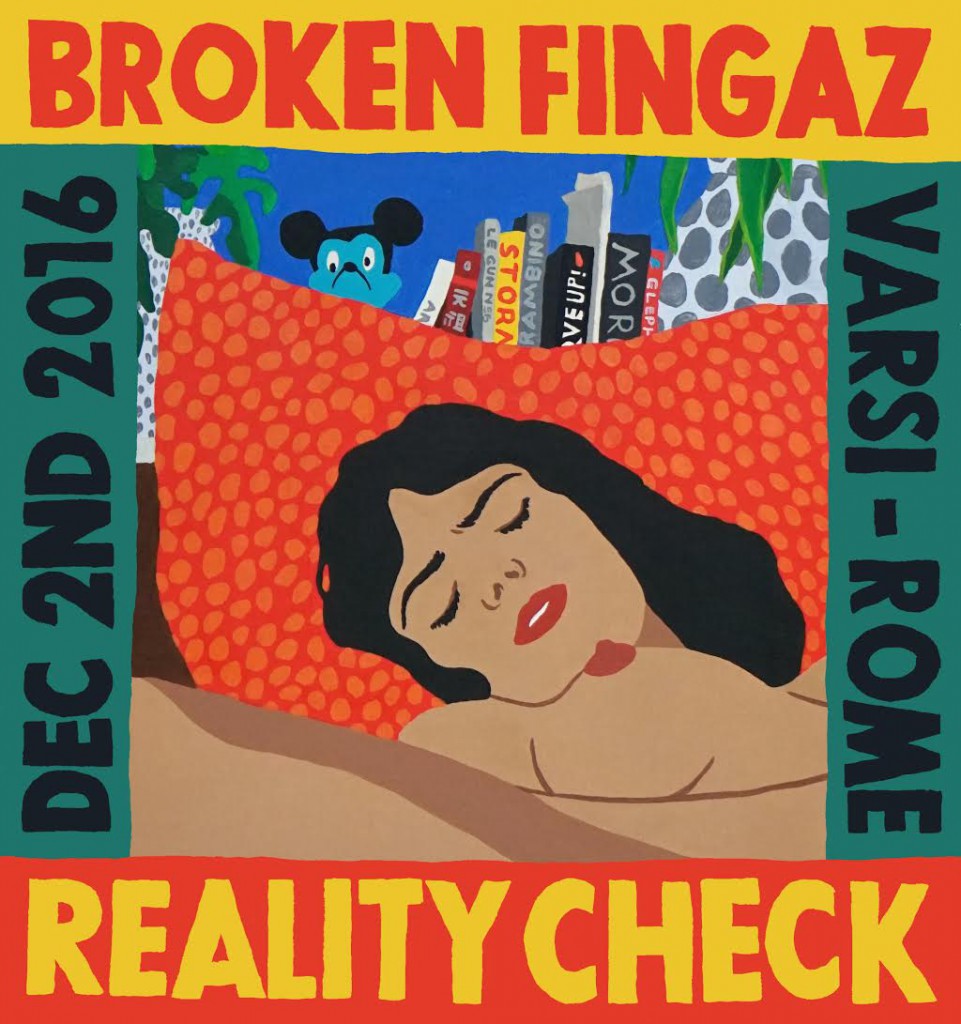 Broken Fingaz “Reality Check” exhibition in Rome