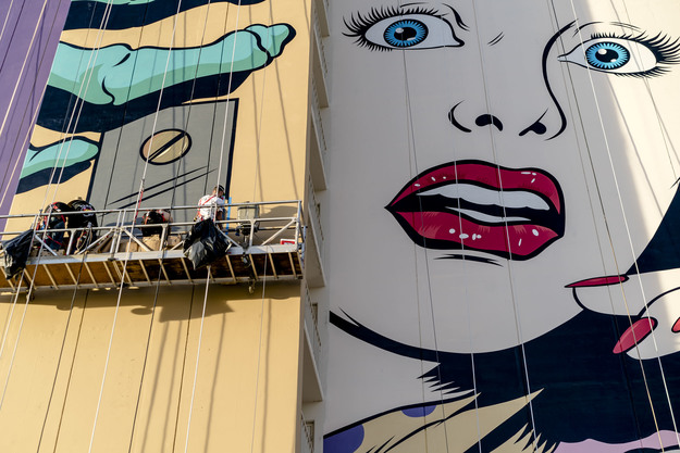 Hotel Murals project wins award in Las Vegas