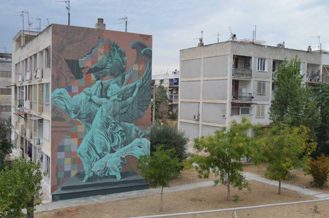 Sokar Uno wall presented in Volos by Urbanact