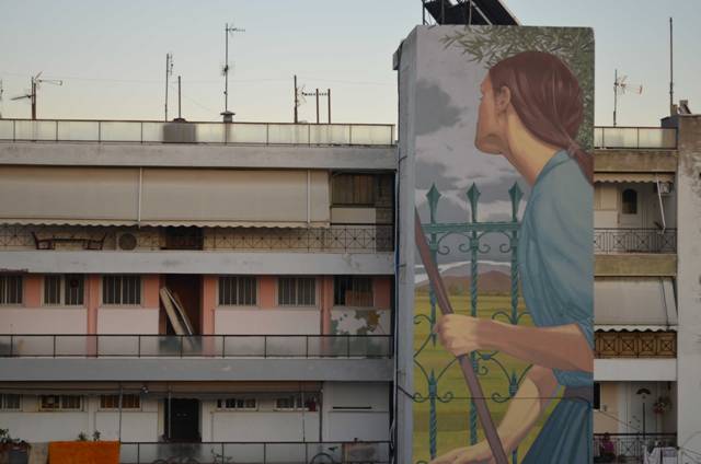 3 new murals in Volos by Urbanact