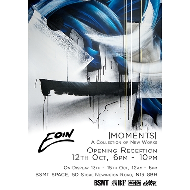 ‘Moments’, a solo show by Eoin at BSMT gallery
