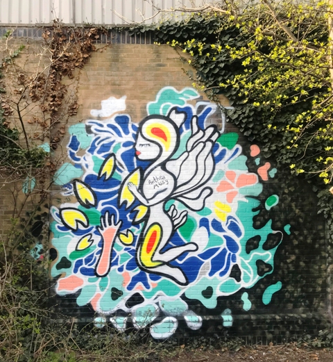 New Anthea Missy mural in London