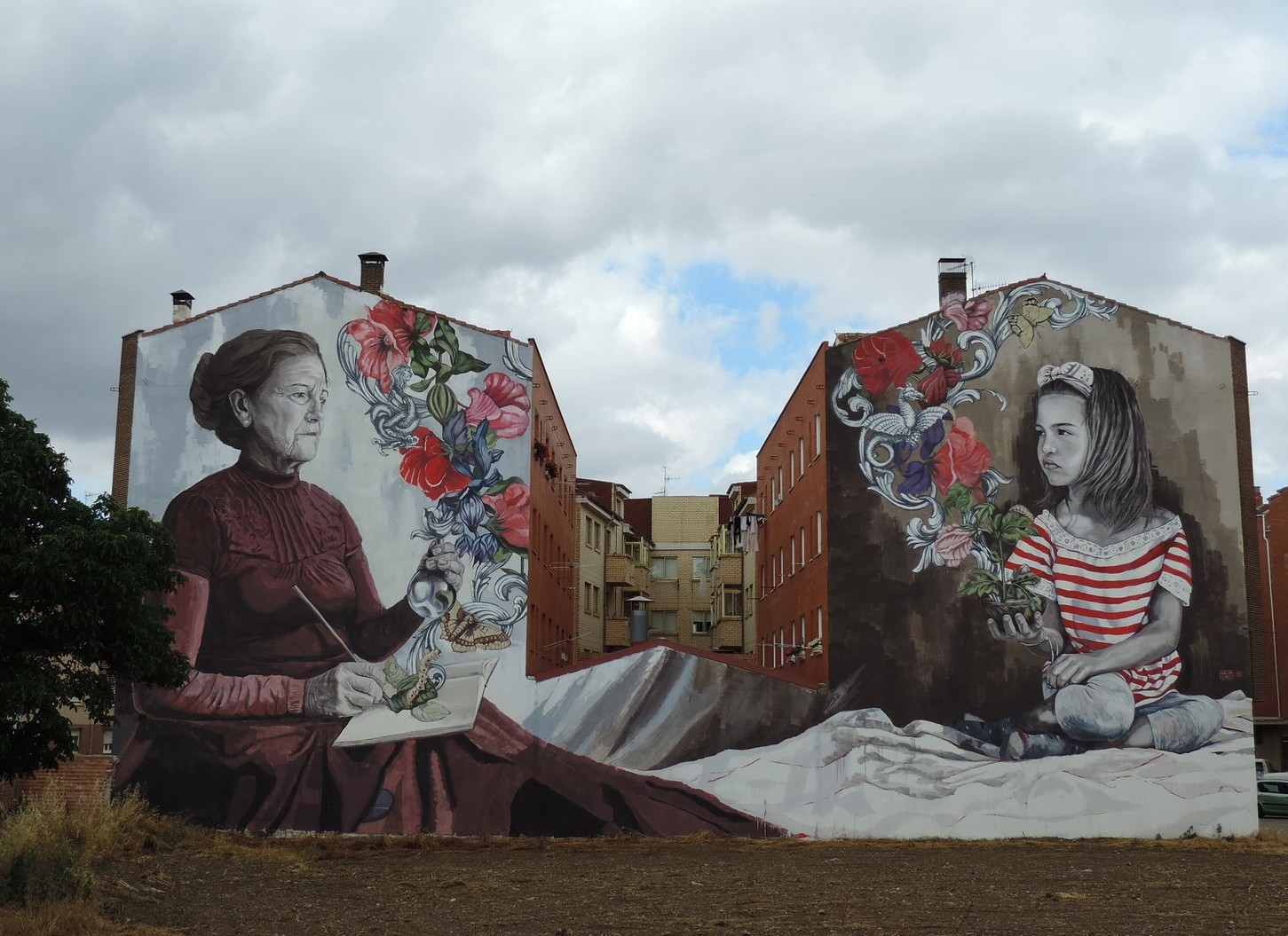 Latest wall by Lula Goce for #Wallkingbelorado - I Support Street ArtI ...