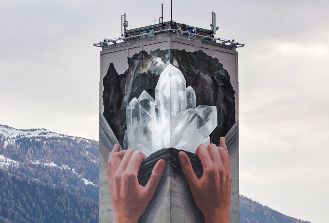 Mill Tower in Chur mural breaks record