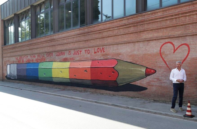 Urka’s wall against homophobia in Italy