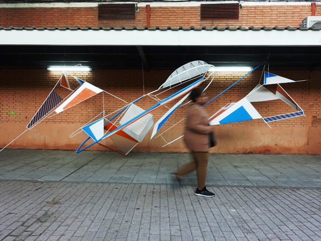 Elbi Elem installation for Festival Circular in Madrid