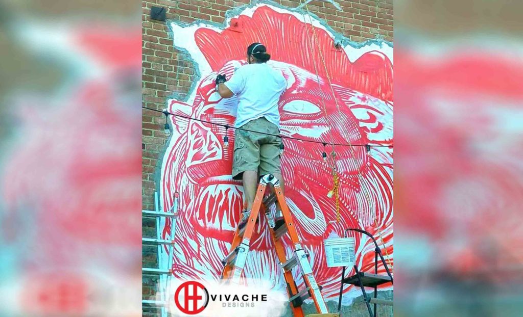 vivache designs mural artists mural painters brooklyn new york city