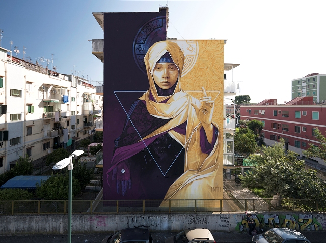 New Mural by INTI in Italy