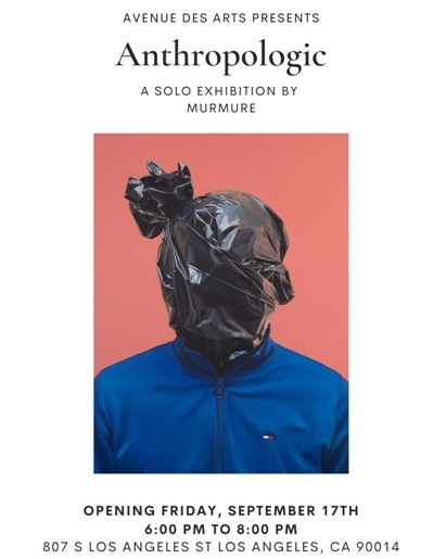 Anthropologic new solo show by Murmure