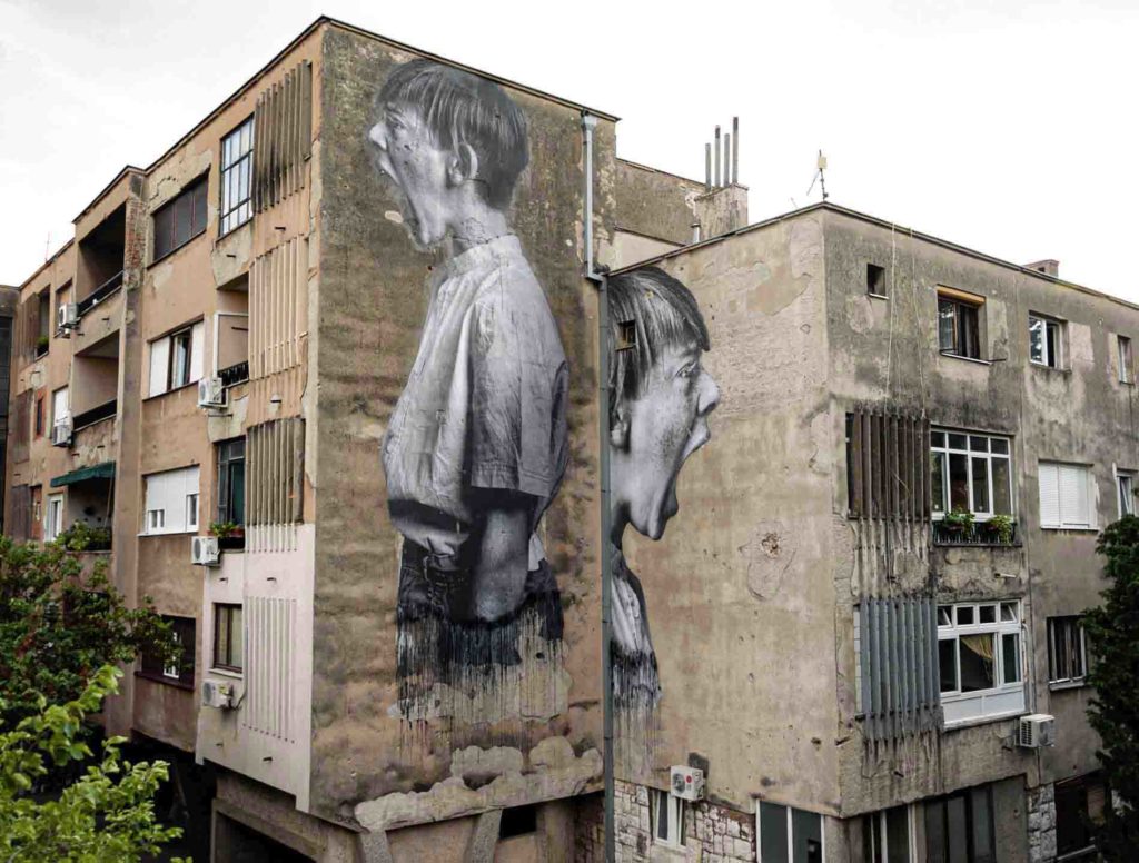 Bifido for Mostar street art Festival