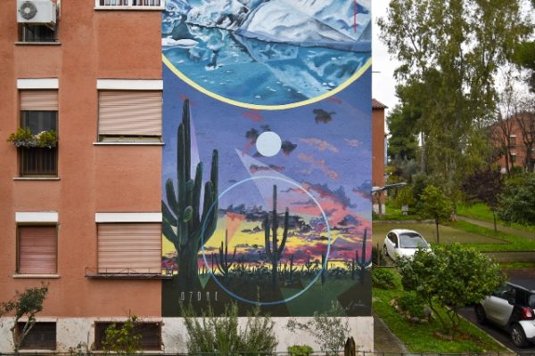 Fabio Petani mural in Rome - I Support Street ArtI Support Street Art