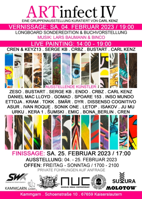 “ARTinfect IV – The Exhibition”