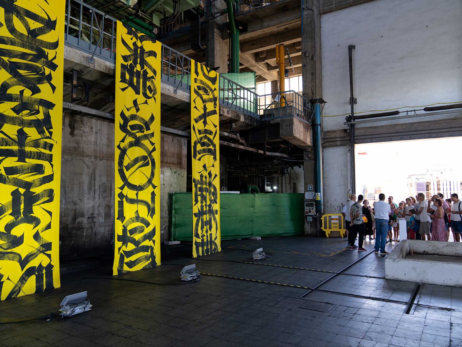 Redefining Industrial Spaces – Said Dokins’ Art for Bloop