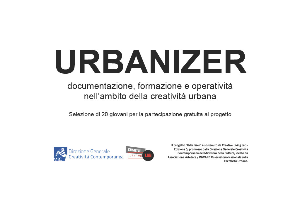 URBANIZER: open call for a free training course in urban creativity