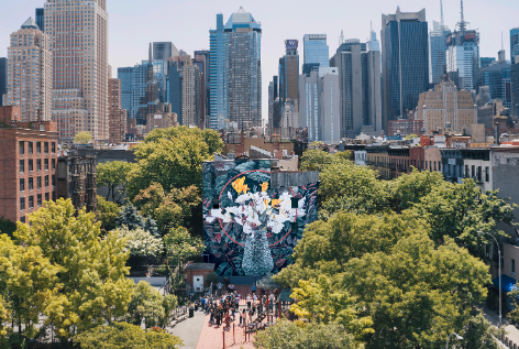 Fabio Petani new Mural in New York City