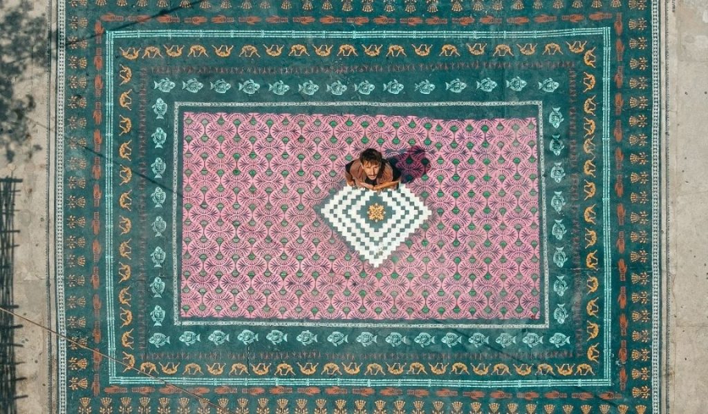 Roof Rug by Mateo in Senegal